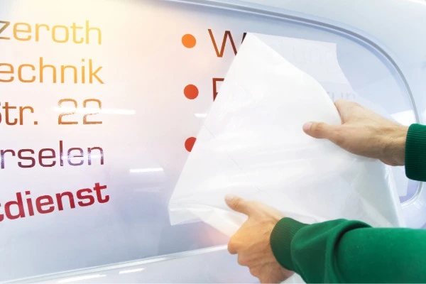 Fahrzeugbeschriftung Baden und Wien Umgebung