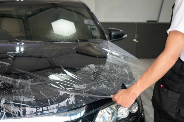 Folierung auf Leasingfahrzeug