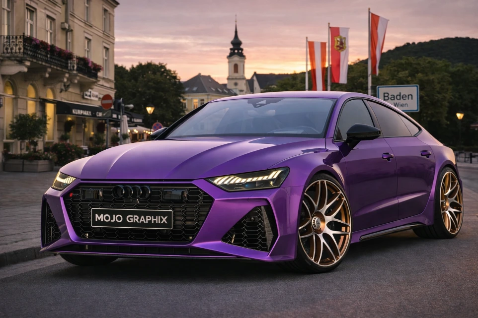 Autofolierung in Baden