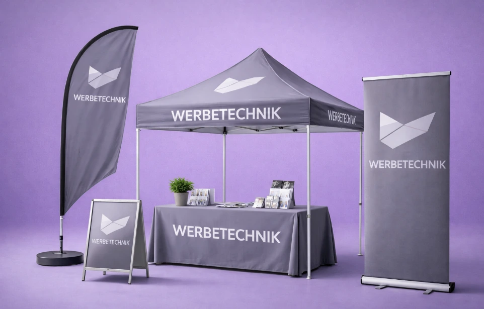 Fahen-Aufsteller-Flaggen-Roll Up