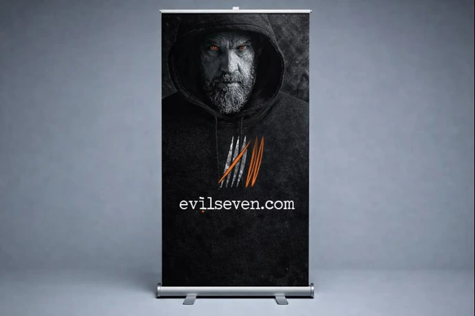 Roll Up für Firma Evilseven im Raum Baden